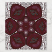 Labia Fluer Prem Mandal Wijn Etiket (Enkel label)