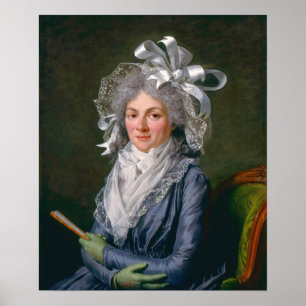Labille-Guiard - Madame De Genlis Poster