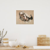 Labille-Guiard - Marie Capet en Marie Carreaux Poster (Keuken)