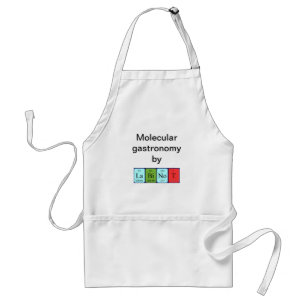 Labinot periodiek table name apron standaard schort