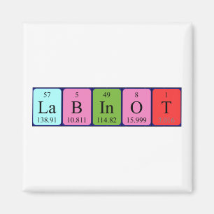Labinot periodiek table name magnet magneet