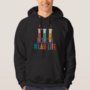 Lablife Test Buizen Medisch Laboratorium Wetenscha Hoodie