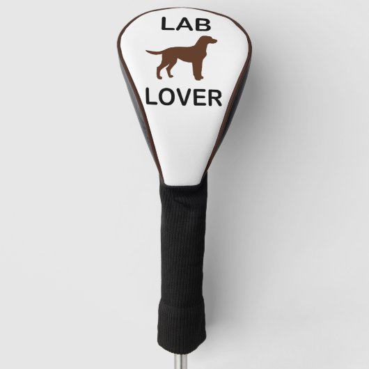 lablover golfheadcover (Voorkant)