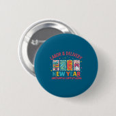 Labor & Delivery 2026 New Year Welcome Committ Ronde Button 5,7 Cm (Voorkant /achterkant)