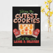 Labor And Delivery Nurse Christmas Taking The Cute Kaart (Gele Bloem)