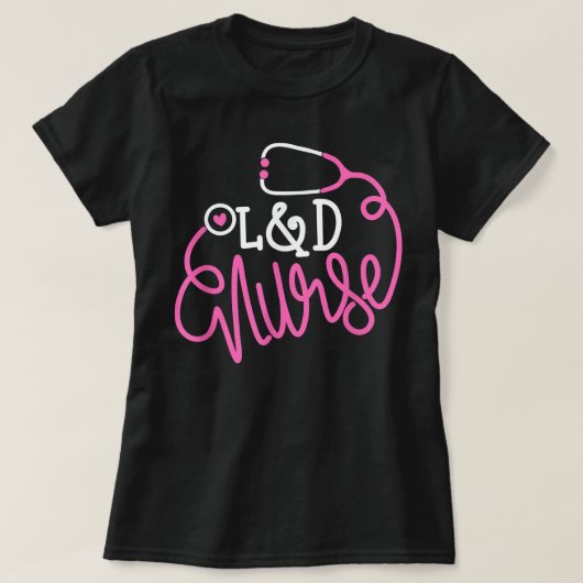 Labor And Delivery Nurse Sweat T-shirt (Design voorkant)