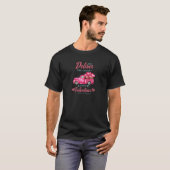 Labor And Delivery Tech L&D Valentine's Day Groovy T-shirt (Voorkant volledig)