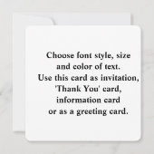 Labor Day Construction Worker Kaart (Achterkant)