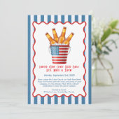 Labor Day Craft Beer Bash - Rood, Wit, Brouwen Kaart (Staand voorkant)