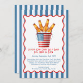 Labor Day Craft Beer Bash - Rood, Wit, Brouwen Kaart (Voorkant / Achterkant)