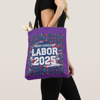 Labor Day Gift Canvas tas - Patriottische stijl va