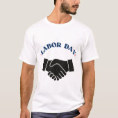 Labor Day grafisch T-shirt | waardering van de wer (Voorkant)