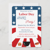 labor day invitation kaart (Voorkant)