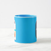 Labor Day Minimal Worker Relax Design Mok (Midden)