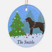 Laboratoire de chocolat dans la décoration des arb (Gauche)