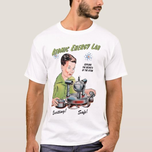 Laboratoire d'énergie atomique pour le T-shirt (Devant)