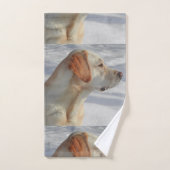 laboratoire jaune 4 (Serviette à main)