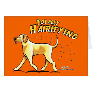 Laboratoire jaune totalement Hairifying