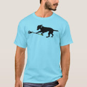 Laboratoire noir jouant le T-shirt des hommes de (Devant)