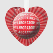 LABORATOIRE SANG ORNAMENT NOËL (devant)