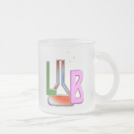 LABORATORIUM LAB FLASK LOGO MATGLAS KOFFIEMOK