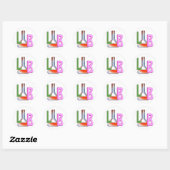 LABORATORIUM LAB FLASK LOGO RONDE STICKER (Vel)