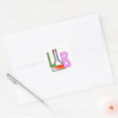 LABORATORIUM LAB FLASK LOGO RONDE STICKER (Envelop)