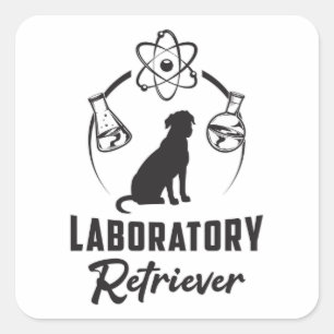 Laboratorium Labrador Retriever Hondenliefhebber G Vierkante Sticker
