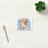 Laboratorium op de waterverf van het strand post-it® notes (Kantoor)