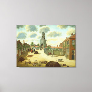 Laboratorium Square Canvas Afdruk