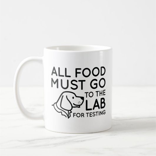 Laboratorium voor het testen koffiemok (Links)