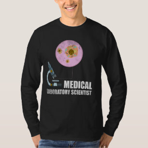 Laboratorium voor medische wetenschappen t-shirt