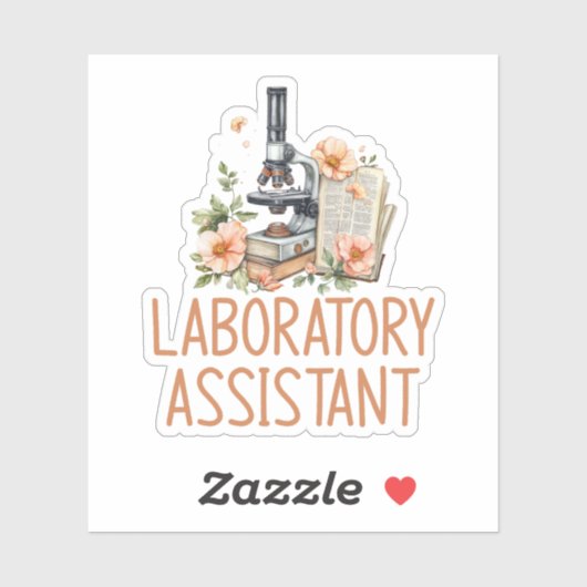 Laboratoriumassistent Sticker (Vel)