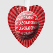 LABORATORIUMBLOEDORNAAM CHRISTMAS ORNAMENT (voorkant)