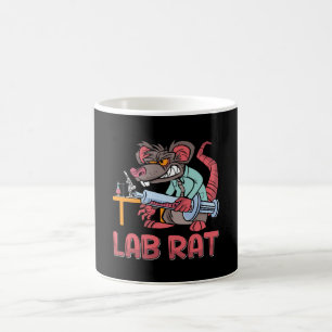 Laboratoriumchemicus voor Lab Tech Lab Rat Koffiemok