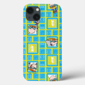 Laboratoriumexperimentatiepatroon van Dexter Case-Mate iPhone Case (Achterkant)