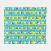 Laboratoriumexperimentatiepatroon van Dexter Fleece Deken (Voorkant (Horizontaal))