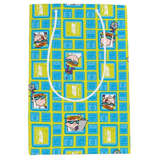 Laboratoriumexperimentatiepatroon van Dexter Medium Cadeauzakje (Voorkant)