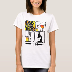 LABORATORIUMGEHEUGEN LOGO 4-SQUARE - LAB-ICONS T-SHIRT