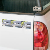 laboratoriumgroep slapen bumpersticker (Op Truck)