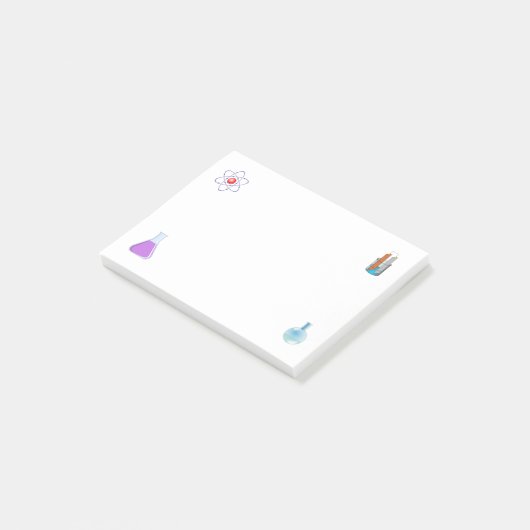 Laboratoriummateriaalchemie Post-it® Notes (Schuin)