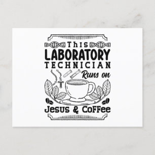 Laboratoriumtechnicus Chemist Lab Tech Briefkaart