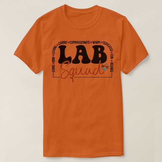 Laboratoriumtechnicus Fun T-shirt (Design voorkant)