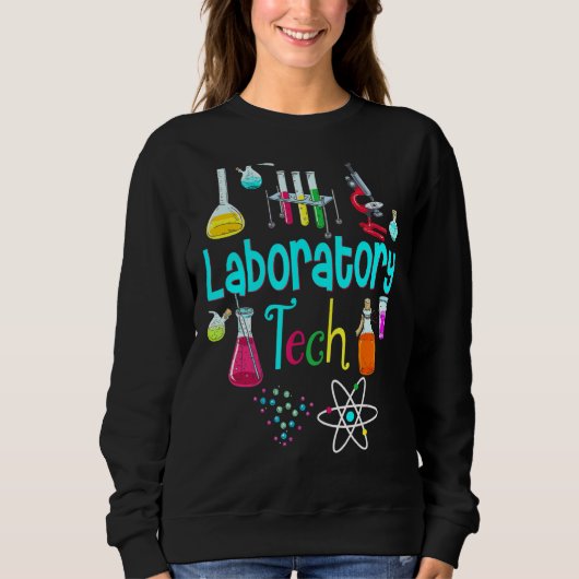 Laboratoriumtechnicus Lab Tech Scientist Trui (Voorkant)