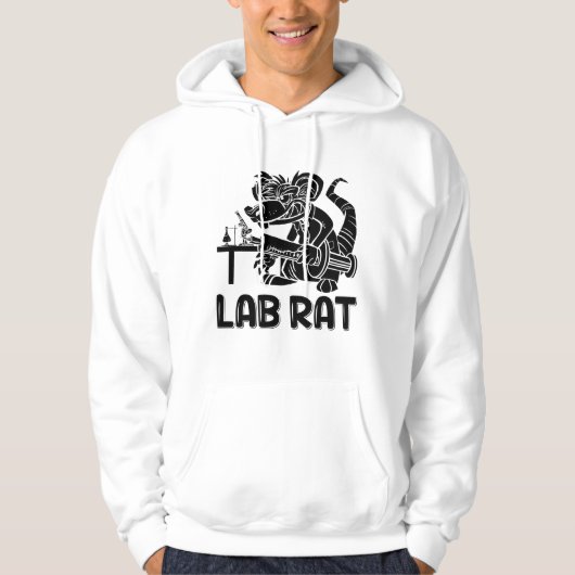 Laboratoriumtechnicus laboratorium Lab Tech Lab Ra Hoodie (Voorkant)