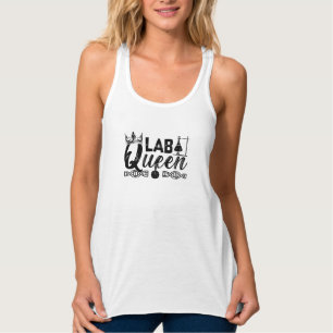 Laboratoriumtechnicus van Lab Queen Lab Tanktop