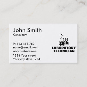Laboratoriumtechnicus Visitekaartje