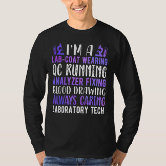 Laboratoriumtechnoloog Ik ben een Laboratorium Tec T-shirt