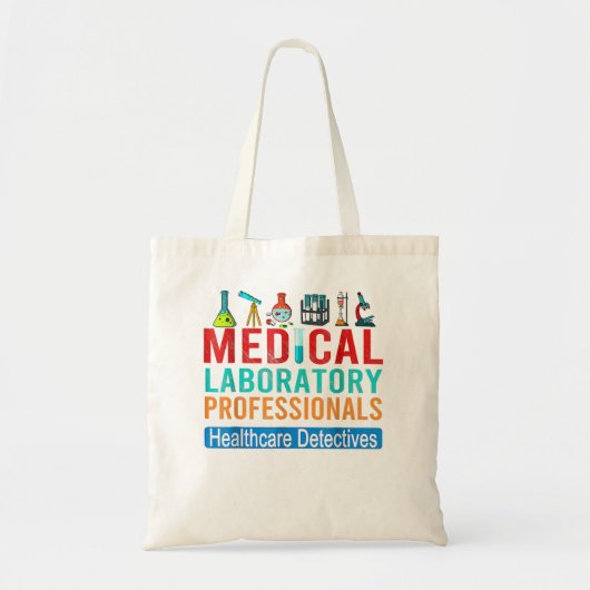 Laboratoriumweek Medische Laboratoria Professionel Tote Bag (Voorkant)