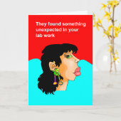 laboratoriumwerk verrassing kaart (Gele Bloem)